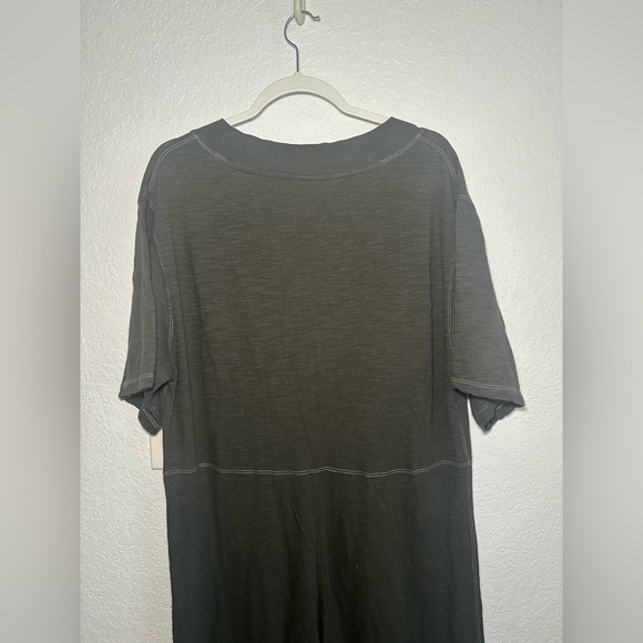 XS Natural Life Charlie Jumpsuit “better than sweats” cotton deep v neck - Picture 9 of 10